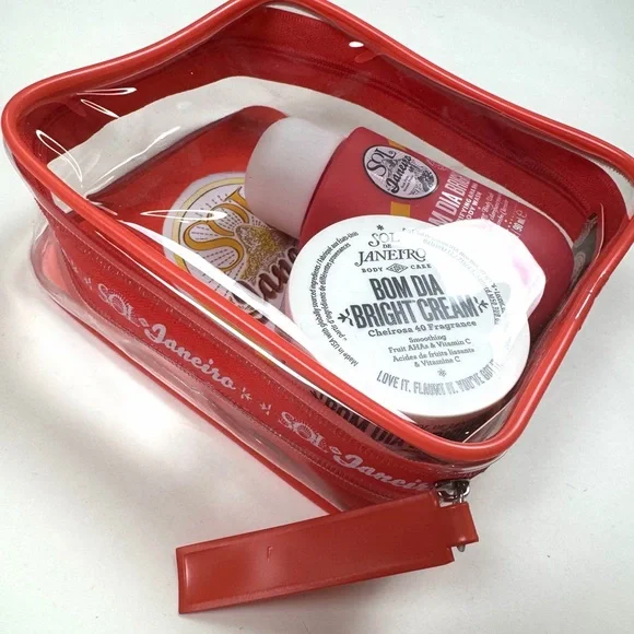 Sol de Janeiro Bom Dia Bright Body Wash Set - Red and White - Picture 5 of 5